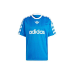 adidas Adicolor T-s&auml;rk Blue Bird/Valge Meeste Streetwear IM9456 XXXL