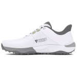Under Armour Drive Pro Spikeless Golf Wide Valge Metallik P&uuml;ssiroheline Meeste Tennised 3026921-100 44