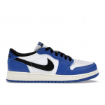 Air Jordan 1 Retro Low OG GS Game Royal Laste tossud Sinine Valge Must CZ0858-140 37.5