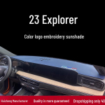 P&auml;ikesekaitsepadi Ford Explorer armatuurlauale - Sobib 23. mudelitele Blue - with logo (specify model) black