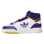 Adidas Originals Drop Step Nahast libisemiskindlad vastupidavad k&otilde;rge s&auml;&auml;rega rulaketsid Unisex rulaketsid Valge Lilla GV9327 40
