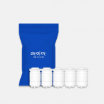 Atojet Mini Filtre Du&scaron;ipea Reisikomplekt &ndash; Kerge 5-astmeline filtreerimine puhta vee jaoks, Korea Refill (Body 5pcs)