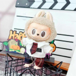 Armsad 17 cm minipl&uuml;&uuml;sist nukuriided, komplekti aksessuaarid Labubu Idol Doll nahktagi, riided lastele kollektsiooni kingitus for 17cm Labubu doll