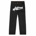 Hip-hop teksad Lahtised Sirged Mikroelastne Denim Kevad- ja S&uuml;gisp&uuml;ksid Meeste Noorte Populaarsed P&uuml;ksid S