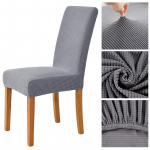 Maisimustriga žakaarmadratsiga lamamistooli kate, elastne tugitooli &uuml;mbris, tolmukindel diivanikate, libisemiskindel laisa tooli kate elutuppa 1 SEAT