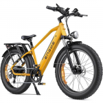 V&eacute;lo &eacute;lectrique ENGWE E26 - Autonomie 140 km - Moteur 250 W - Batterie 48 V 16 Ah - Jaune kollane