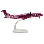 1/400 M&auml;ngulennukid Metallist M&otilde;&otilde;tkavas Lennukid 20cm Korea Hi Air Airways ATR Propelleritega Lennukid Ratta ja Telikutega Kogutav roosa