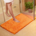 Vannimatt Odavad paksud m&auml;luvaibad Vaibad WC Vannituba Elutoa uks Vannitoa imavad jalamatid about 40x60cm oranž