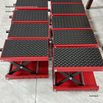 Elektriauto t&otilde;steplatvorm ja remondit&otilde;stuki s&uuml;steem Wide Body Thickened Platform (Red)