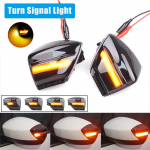 2X Ford S-Max 07-14 Kuga C394 08-12 C-Max 11-19 jaoks LED D&uuml;naamiline suunatule tulega k&uuml;ljepeegli j&auml;rjestikune vilkur