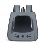 Lemmikkassi kandekott Kassi seljakott &otilde;ues hingav kaasaskantav &otilde;lakott kassidele v&auml;ikestele koertele transpordikandja 35CM hall v&auml;rv