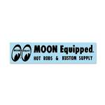 MOONEYES Kleepsut&uuml;&uuml;p MOON Varustatud logo Must