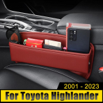 Autoistme pilu pesa hoiukasti kott Sisseehitatud kate Toyota Highlander XU30 XU40 XU50 XU70 Kluger 2001-2022 jaoks Orange 1PCS