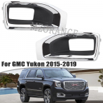 Udutuled kroomitud kattev&otilde;re jaoks GMC YUKON 2015 2016 2017 2018 Udutule raam eesmine p&otilde;rkeraud udutule esituli Cover R