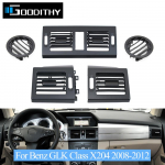 Auto eesmine tagumine kliimaseadme ventilatsiooniava kate AC v&auml;ljalaskeava paneeli &auml;&auml;ris Mercedes Benz GLK klass X204 180 200 220 260 350 2008-2012 GLK 1 pair