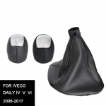 5 speed 6 speed Car Gear Shift Knob Manual Lever Shift For IVECO DAILY IV DAILY V DAILY VI 2008 - 2017 Gear Handle Shifter Leather Boott