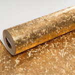 Luksuslik kuldse fooliumiga tapeet metallilise s&auml;delusega peegeldav KTV baari dekoratsioon veekindel lae seinapaberikatted 0.53x9.3m kuld