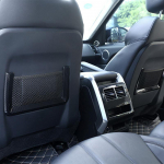 S&uuml;sinikkiust Auto Tagumise Rea Istme Seljatoe V&otilde;rkraami Katte Liistud Land Rover Discovery Sport Range Rover Evoque Sport Tarvikutele Carbon Fiber