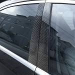 6 tk Mercedes Benz GLK klassile 2008 2009 2010 2011 2012 2013 Auto s&uuml;sinikkiust akna B-piilari liistude dekoratiivkate sisekate