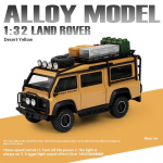1:32 Land Rover Defender Kaubik Maastikuauto Sulamist Valatud Auto Mudel Laste M&auml;nguasjad S&uuml;nnip&auml;evakingitused Heli Ja Valgus Poiss-s&otilde;bra Valik kollane