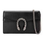 GUCCI Dionysus tiigripea pandlaga ketiga &otilde;larihmaga nahast messenger kott naistele must One Size-Gift Set(Basic Set+Box+Shopping Bag) must
