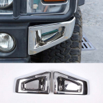 ABS H&otilde;bedane/Must Auto Esipamperi Alumine Liist Esitulede Liistukate Hummer H2 2003-2009 jaoks Auto V&auml;lisosa Tarvikud