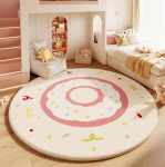 Multifilmistiilis Magamistoa Dekoor Pehme Vaip Libisemisvastane Esikuruumimatt Armsad &Uuml;marad Vaibad Elutuppa Paks Pl&uuml;&uuml;sist Voodi&auml;&auml;rne P&otilde;randamatt 80x80CM beige