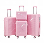 PAKETT FASHION SJLH-08 Triibuline k&otilde;va PP-kohver Pagas 14-inch