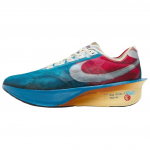 Nike ZOOMX VAPORFLY NEXT% 4 Fabric Abrasion Resistant Low top Zoom Casual Running Shoes Men's Blue Red IH3586-999 44.5