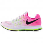 Nike Pegasus 33 Slip Resistant Abrasion Resistant Low top Casual Running Shoes Unisex Pink White 831356-106 36