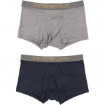 Emporio Armani SS25 Kotka Logoga Keskmise Madala V&ouml;&ouml;kohaga Bokserid Meeste aluspesu EM000253-AF10787-M8098 L