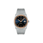 TISSOT Automaatne Mehaaniline Liikumine Meeste K&auml;ekell 40mm Sinine Ketas Roostevabast Terasest Korpus Roostevabast Terasest K&auml;epael T931.407.41.041.00 Silver Strap
