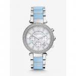Michael Kors Parker H&otilde;bedane Atsetaatkell MK6138 h&otilde;be