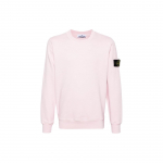 Stone Island Klassikaline embleem &Uuml;hev&auml;rviline &Uuml;mmarguse kaelusega Pikkade varrukatega dressipluus Unisex Dressipluus Heleroosa 801563051-V0080 XXL