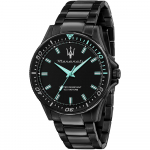 Maserati Sfida Must Metall Meeste Kvartsikell R8853144001 must