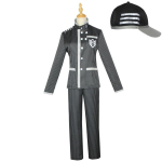 Danganronpa Shuichi Saihara Cosplay Detektiivi Koolivormi Kost&uuml;&uuml;m XL gray