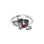 Swarovski Looney Tunes Sylvesteri Pea S&otilde;rmus Unisex ehted 5513232 55