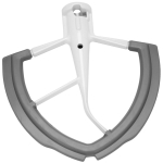 Flex Edge Seber KitchenAid Bowl-Lift aluse mikseri jaoks &ndash; 6 kvartise taigna segamislaba painduvate silikoonservadega CHINA white
