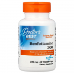 Doctor's Best Benfotiamiin BenfoPure'iga 300 mg Taimsed kapslid, 60 tk 60 pcs - 1 ea