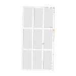 Dekoratiivne seinaklaas Minimalistlik imitatsioonaken Seinapeegel Seinakujundus elutuppa, talumajja, vannituppa, k&ouml;&ouml;ki, magamistuppa white