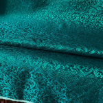 Brocade Jacquard Muster Nisulill Kangad Damaskus &Otilde;mblemiseks Cheongsam Ja Kimono Materjal DIY Tikkimine Siid Kost&uuml;&uuml;mi Kleit Koti 50cmx75cm tumeroheline v&auml;rv