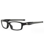 Meeste Spordiprillide Raamid TR90 Prillid V&auml;lispordiks Ristk&uuml;likukujulised L&uuml;hin&auml;gelikkuse Retseptiga Jalgratturi Prillid -0.5 -1.0 -2.0 -3.0 -4.0 myopia -1.25 black