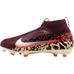Nike United Jr. Mercurial Superfly 10 Academy Multi-Ground High-Top GS Burgundy Crush Laste Jalgpalliketsid Punane University-Red Fossil IO8468-661 32 black