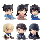 6tk Anime Detektiiv Conan Figuur Gasha Scotch Shinichi Kudo Toru Amuro Masumi Sera M&auml;nguasjad Kawaii PVC Mudel Nukk Kaunistused Kingitused gray