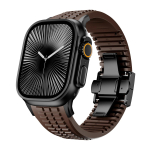 Kvaliteetne silikoonrihm Apple Watchi sarjadele Ultra 3/2/1 49mm 10/11 46mm K&auml;ev&otilde;ru Randmerihm iWatch 9 8 7 6 SE3 45mm 44mm Rihm Ultra 3-2-1 49mm gray