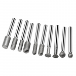 6MM saba Silindrilised Teemantlihvimisotsikud Silindrilised Otsikud Kaetud Nikerdusburrid Lapidaariumi T&ouml;&ouml;riistad Jade Kivi Marmor-B61B