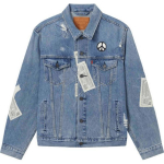 Levi's The Trucker Denim Jakk Keskmise Pesuga Sinine Meeste 72334-0729 S
