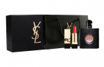 SAINT LAURENT Black Opium Parf&uuml;&uuml;mi Proovikomplekt, Gurmee L&otilde;hnapere Eau De Parfum EDP Perfume Lipstick Gift Box Set