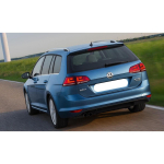 Maxton stiilis tagumine difuusor Volkswagen Golf MK7 Variant 2013-2020 jaoks Auto kaitseraua k&uuml;ljejagajad Lipspoiler Alumine kaitse Kerekomplektid TDI