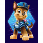 V&auml;rvimine numbrite j&auml;rgi raamiga Maalid v&auml;rvimiseks - Chase Paw Patrol 40x50 cm